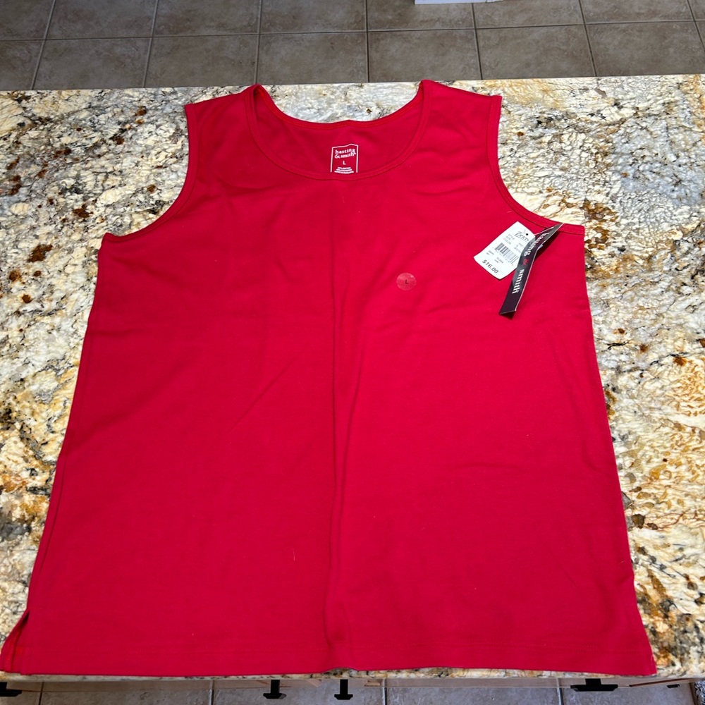 SMITH Red Tank Top - Picture 5 of 7